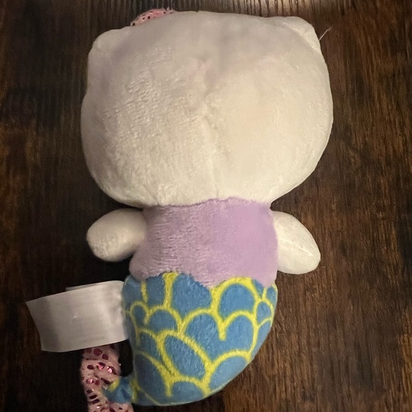 Hello Kitty Mermaid Plush Toy - White and Purple - Picture 3 of 6